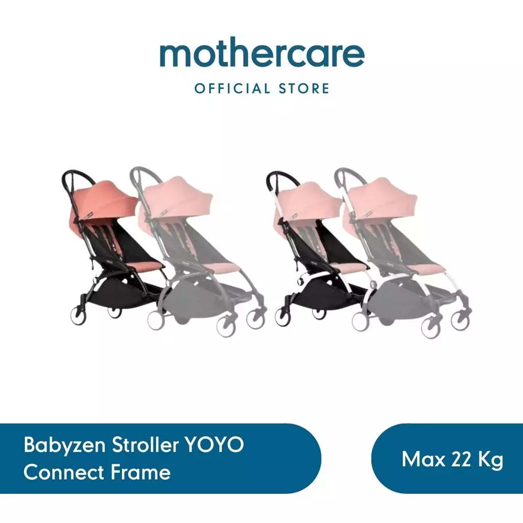 Jual Mothercare Stokke YOYO Stroller Connect White Frame