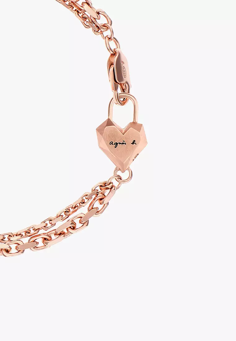 Agnes b【日常のファッションに☆Carving of Love Bracelet】 agnès b. Carving of Love Bracelet 2025 | Buy agnès b. Online