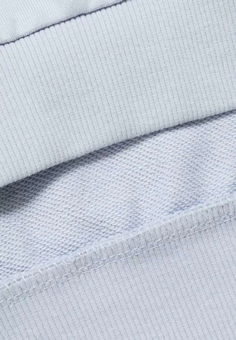 Embroidery Striped Sweatshirt