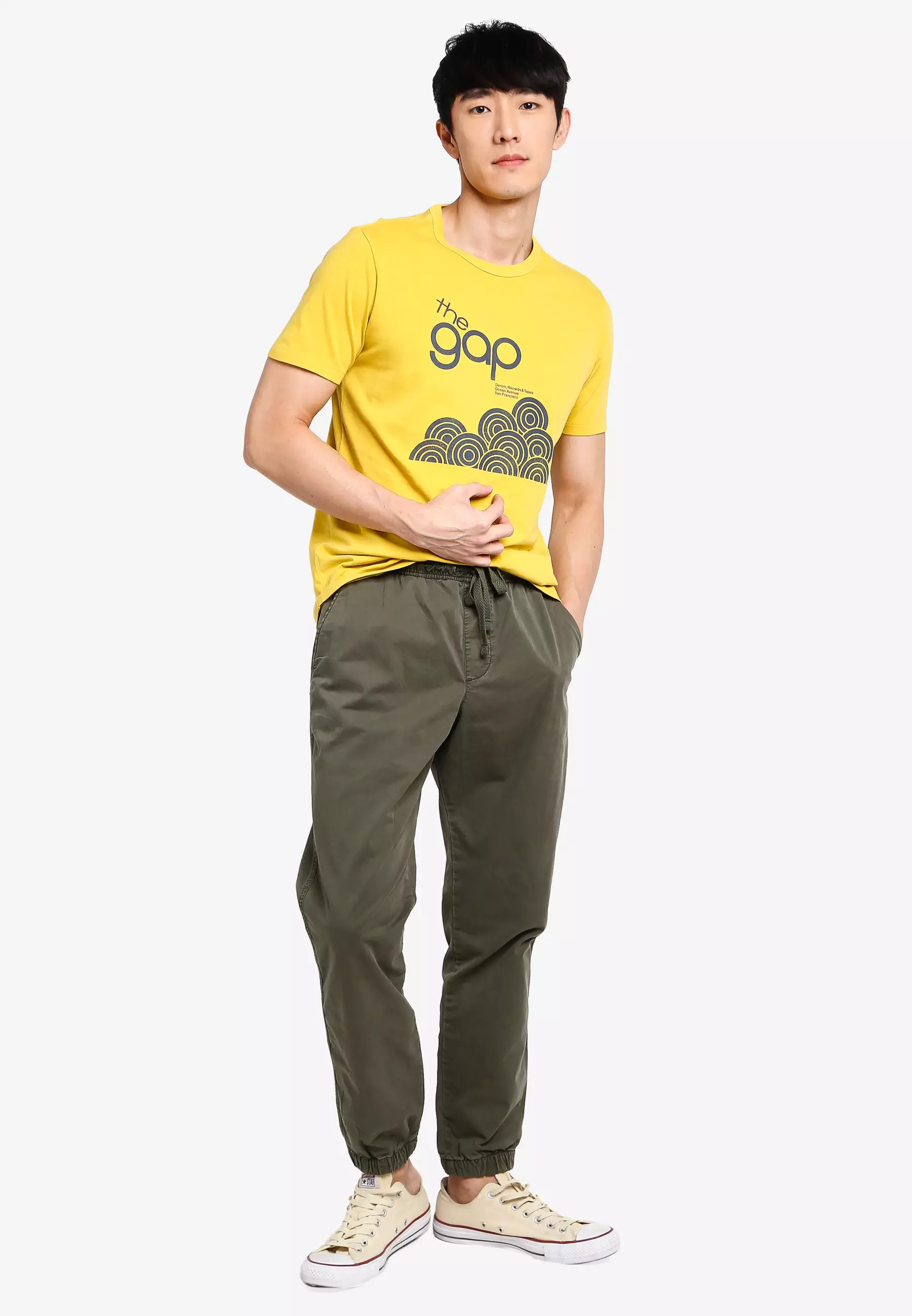 Buy GAP Twill GapFlex Joggers 2024 Online ZALORA Singapore