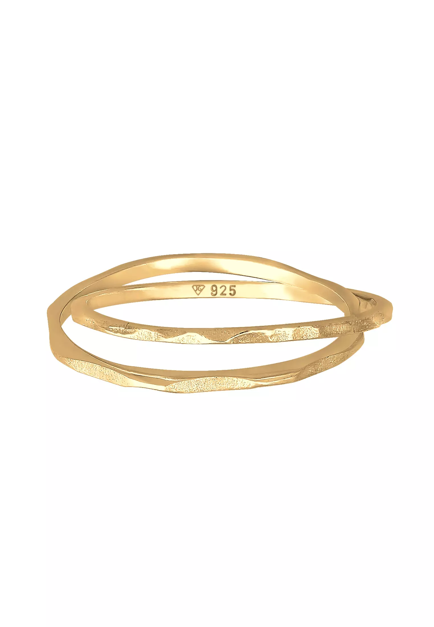 Ring Vintage Look Wrapped Gold Plated