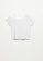 MANGO KIDS white Asymmetric Cotton T-Shirt 14CF2KA6D168D8GS_2