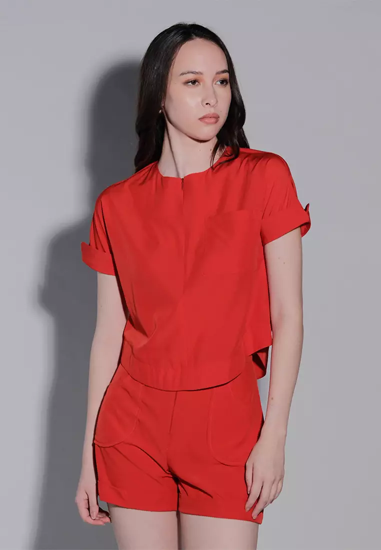 Holiday 2025 Irving Short Sleeve# Top
