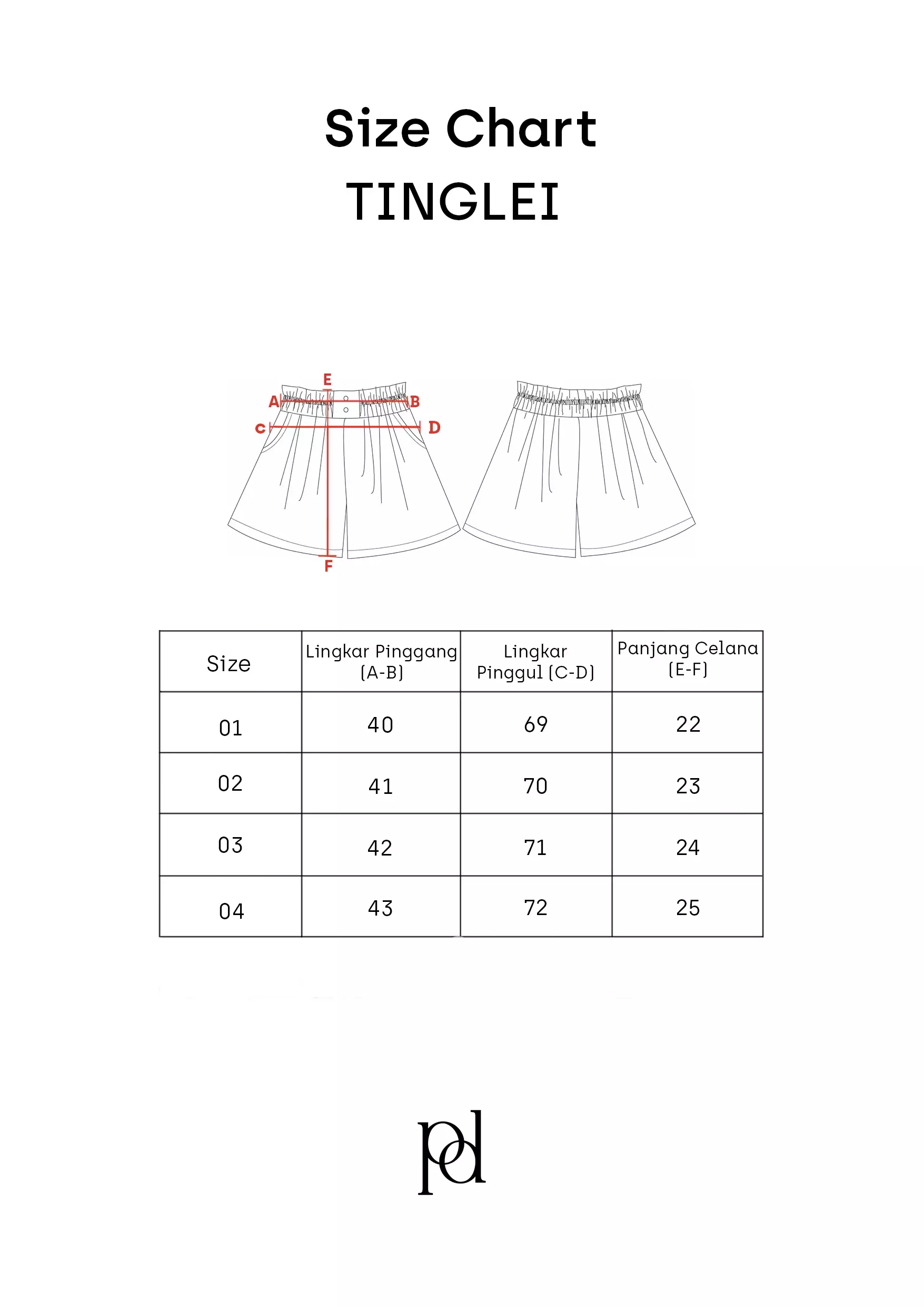 Qna Girl Tinglei Celana Pendek Katun Anak Tosca