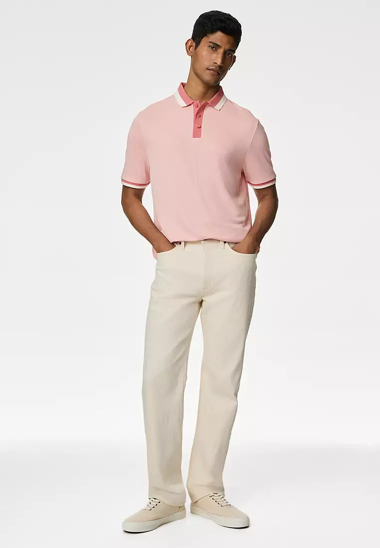 Tipped Polo Shirt