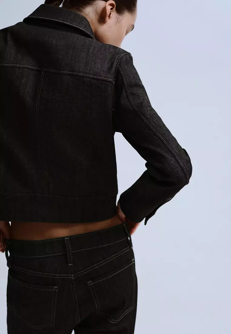 Mid-Rise Flared Jeans