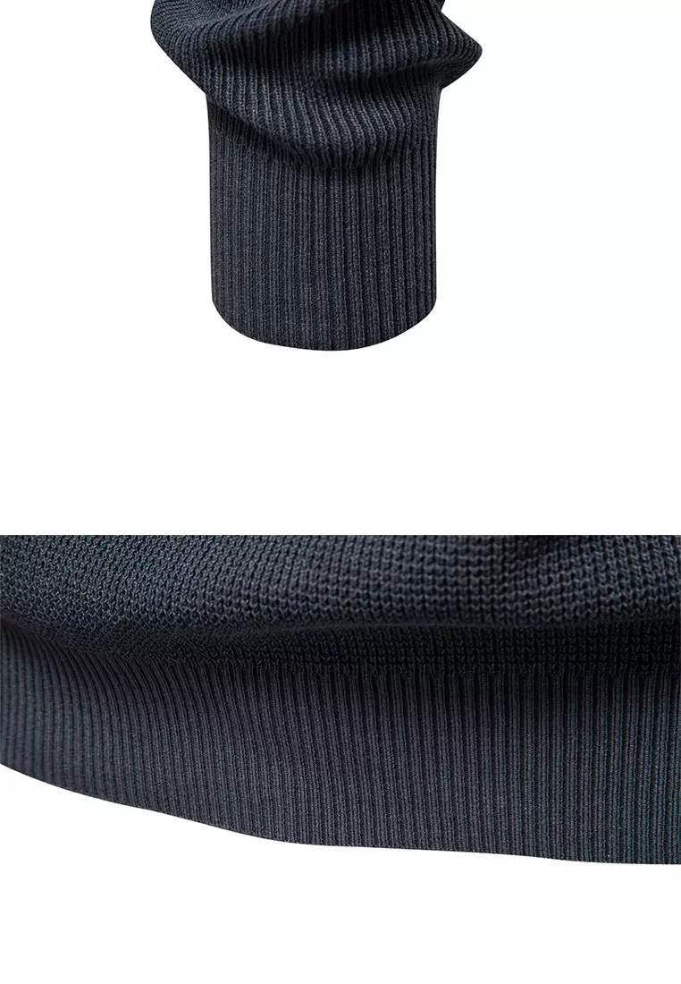 Round Neck Jacquard knit Sweater AX-TSD6125