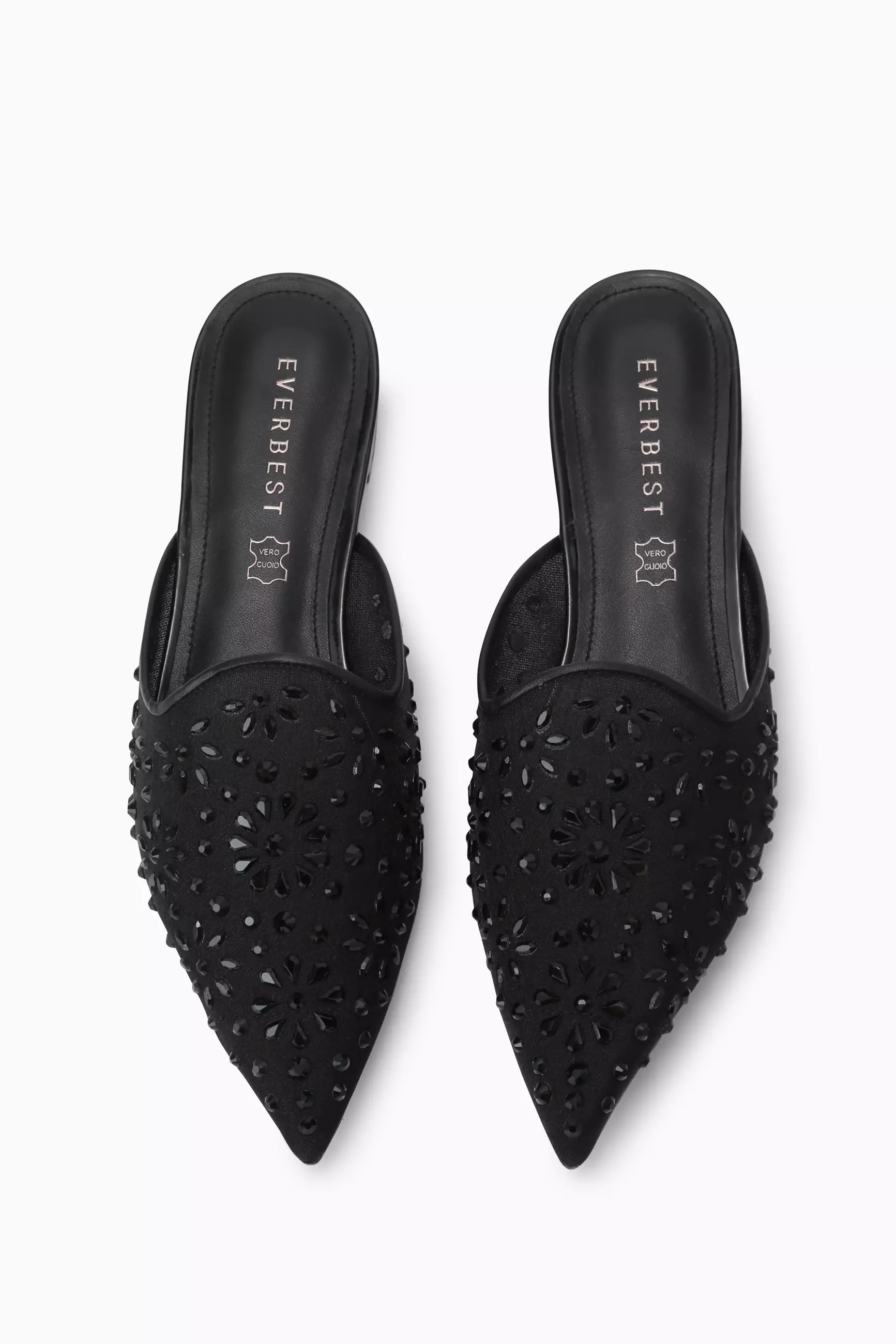 EVERBEST NAROLIN (Black) - Women's Leather Mules