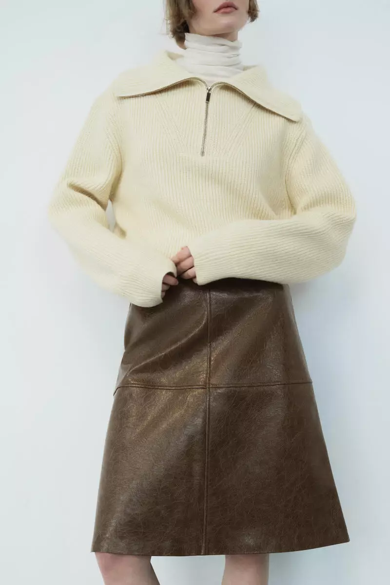 Coated skirt