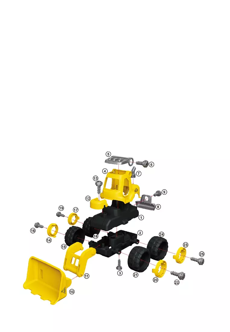 Okiedog Mini DIY  - Bulldozer