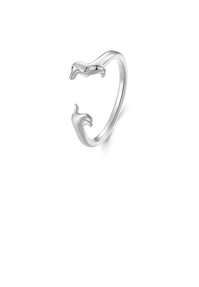 Cute discount rings silver
