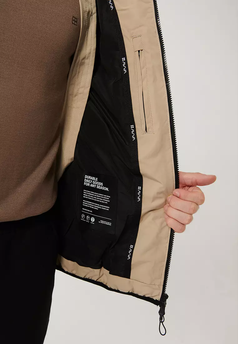 Hooded Water Repellent Windproof Puffer Jacket