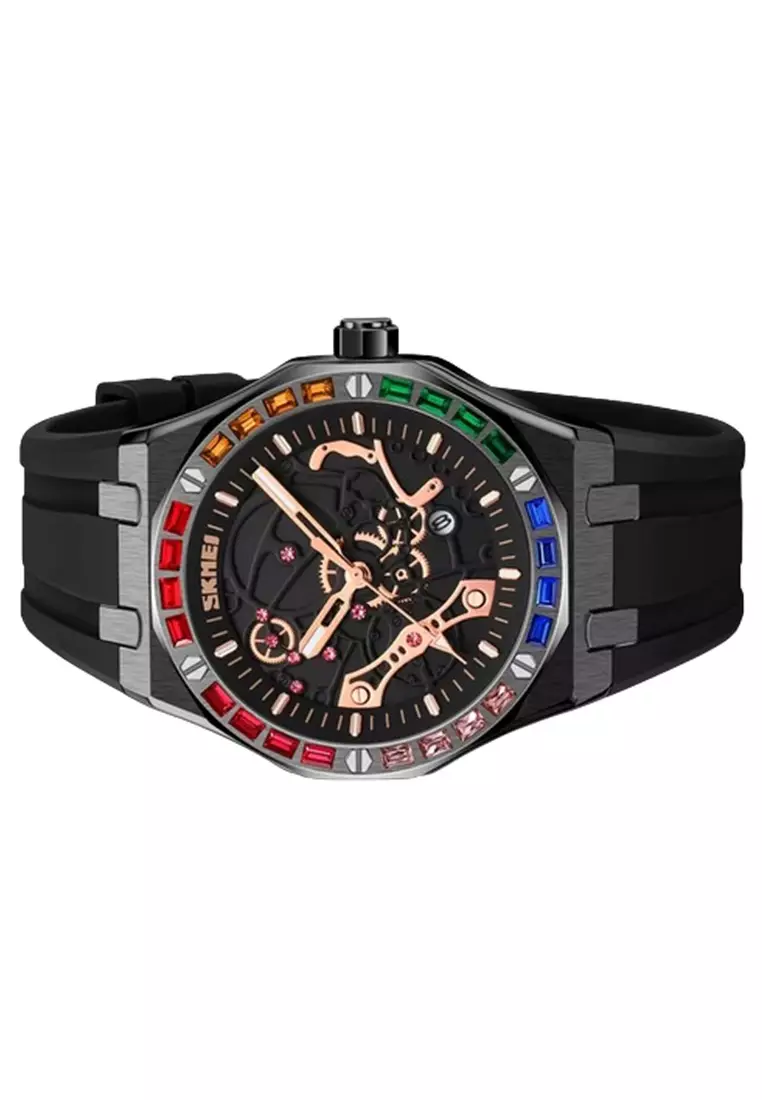 Jam Tangan Analog Pria Sporty 9365 ORIGINAL - Black