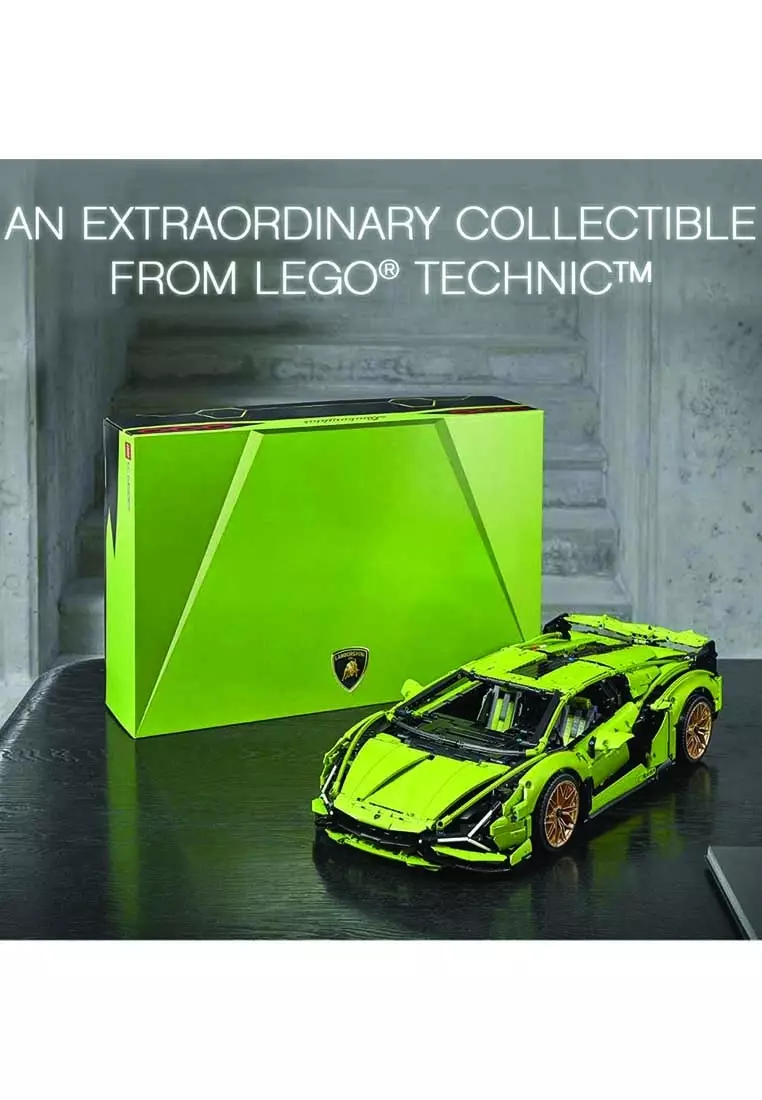 Technic 42115 Lamborghini Sián FKP 37, Age 18+, Building Blocks, 2020 (3696pcs)