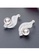 XAFITI silver Wave Diamond Pearl Stud Earrings C2A0AAC5C65979GS_3