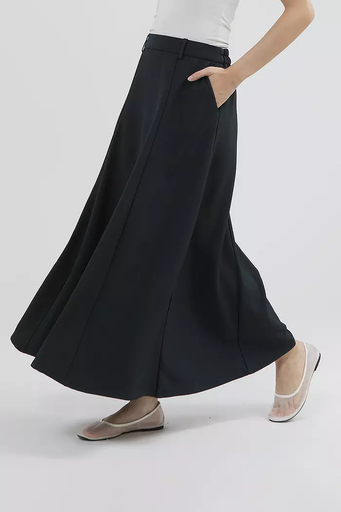 COTTONINK - Bawahan Rok Wanita Navy Latta #SpringCollection2025