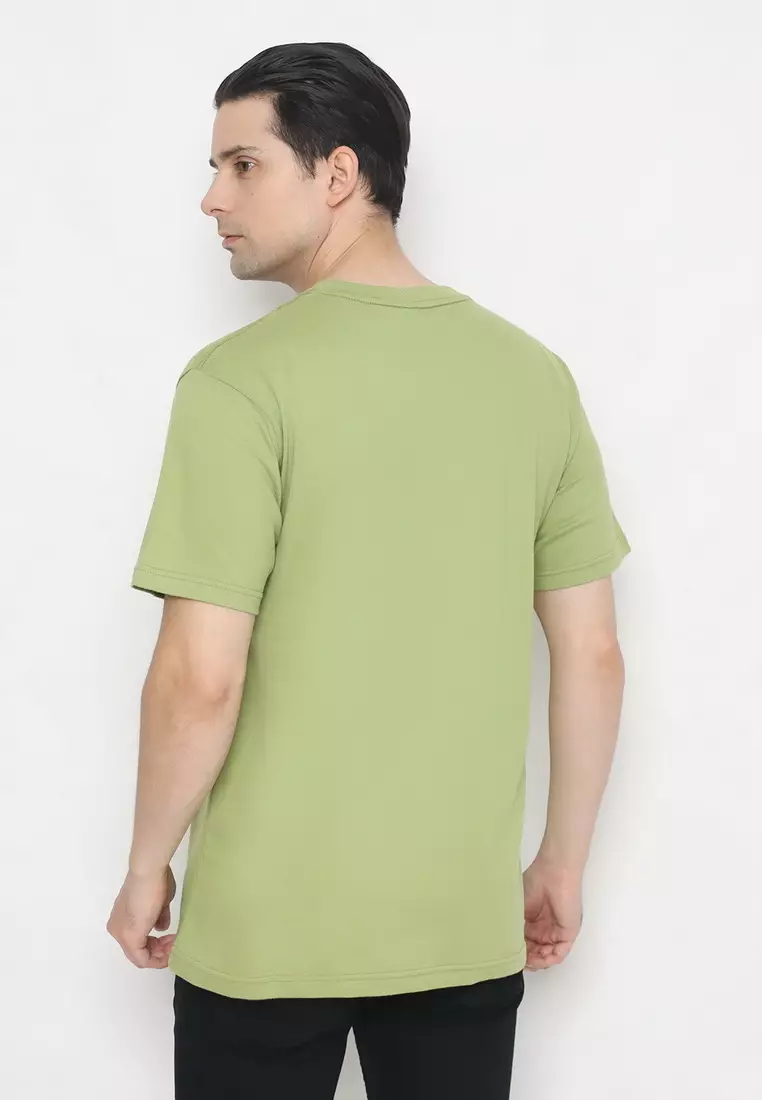 NX T-Shirt Cotton Combed Tebal Pria 207370181