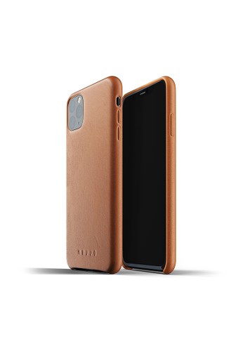 Jual Mujjo Mujjo Full Leather Case For Iphone 11 Pro Max Tan Original Zalora Indonesia