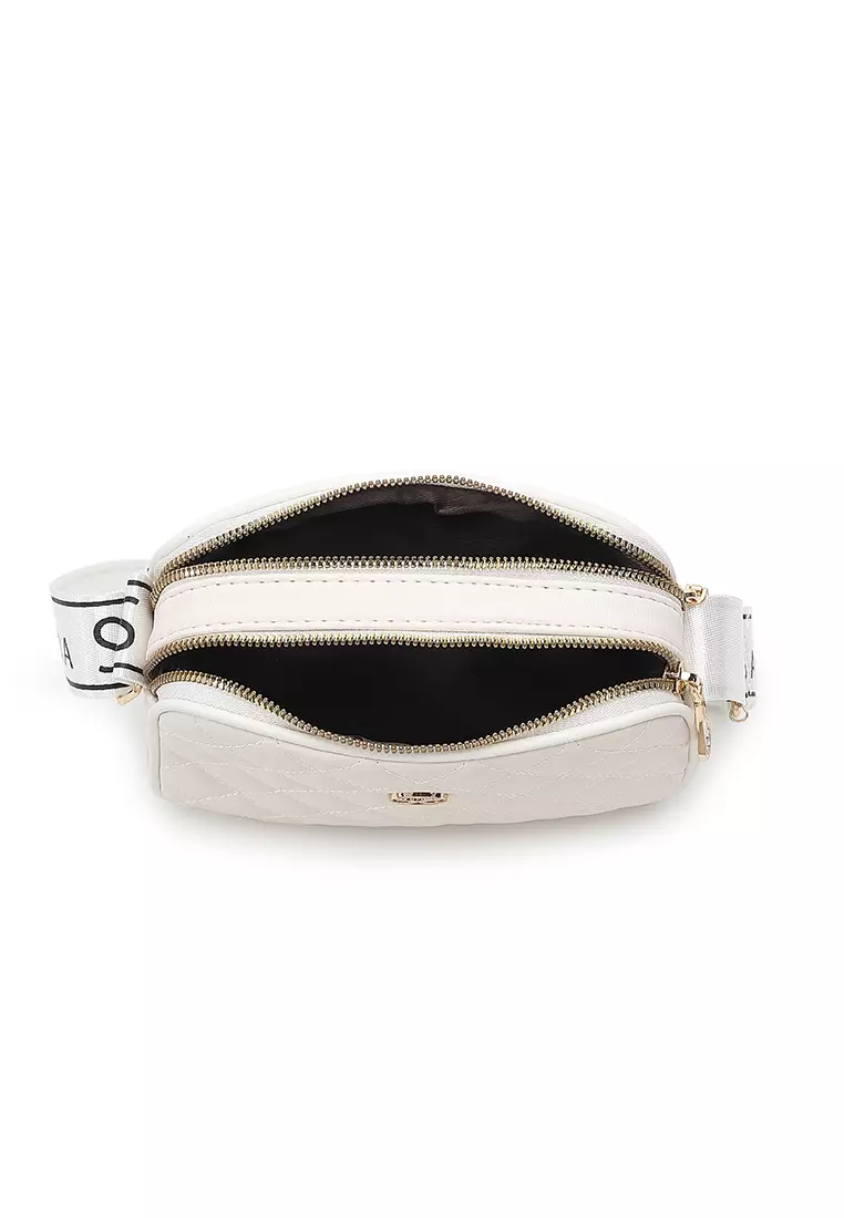Women's Sling Bag / Crossbody Bag - White