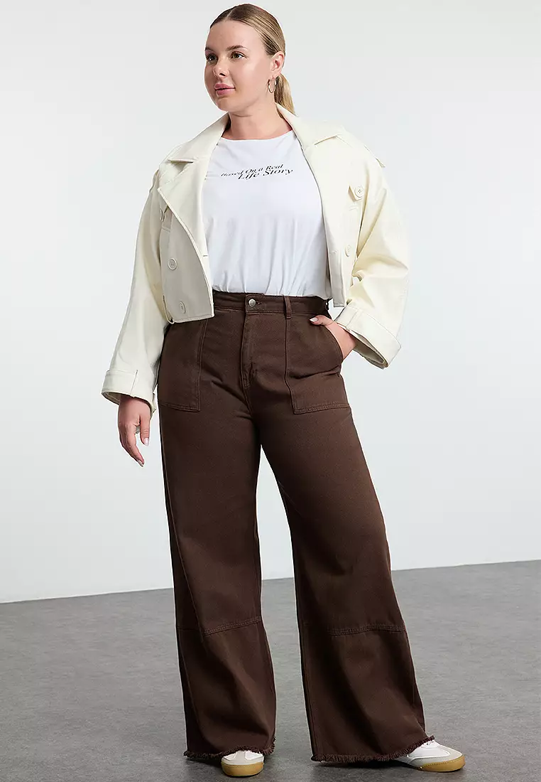 High Waist Wide Leg Jeans