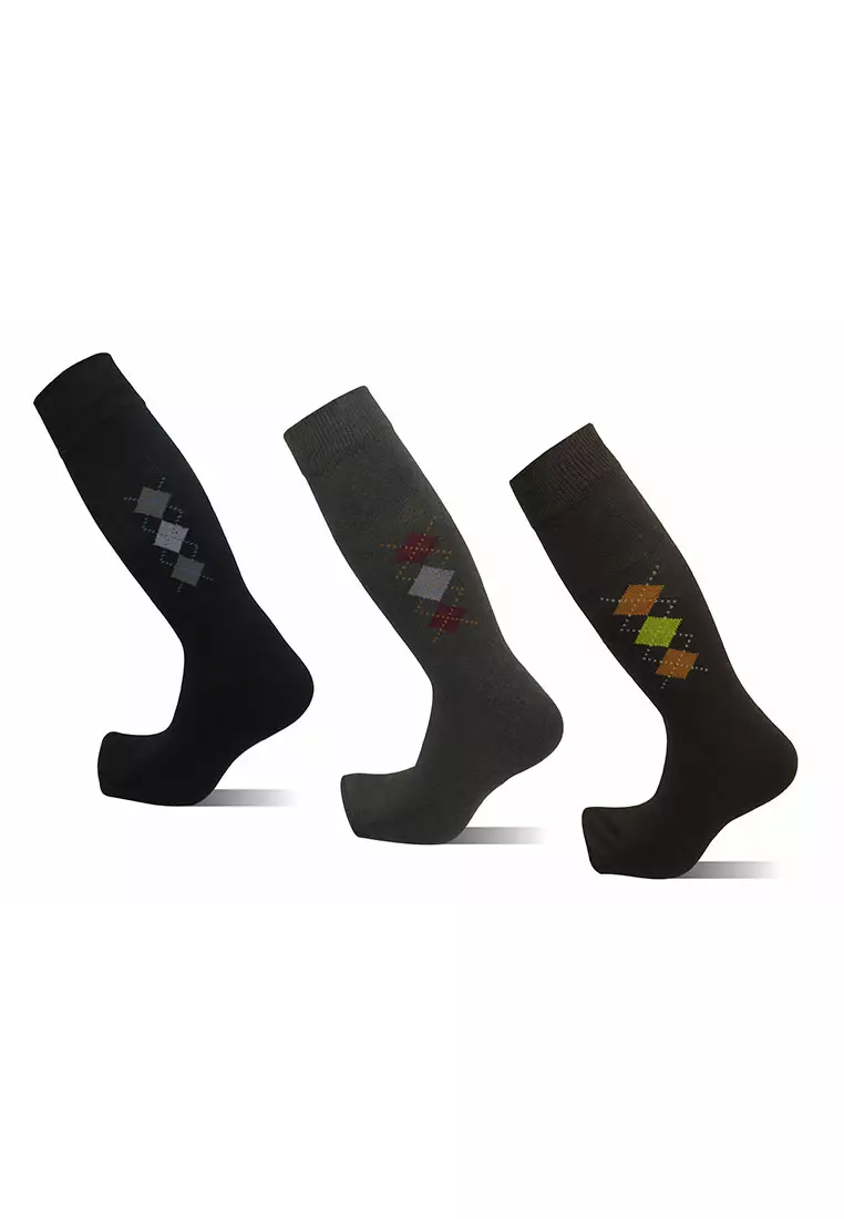 Jual Balmoral Mens 3 Pairs Mens Formal Socks Original 2023 ZALORA