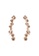 Her Jewellery gold Octa Circle Earrings (Rose Gold) - Made with premium grade crystals from Austria 9124BAC1899601GS_4