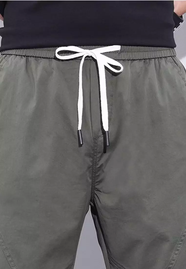 Drawstring Casual Jogger Pants