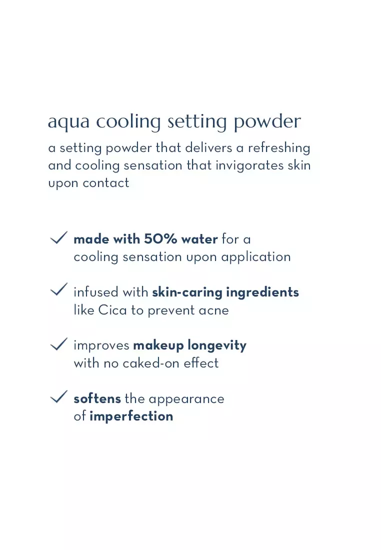 Dew Aqua Cooling Setting Powder in Beige