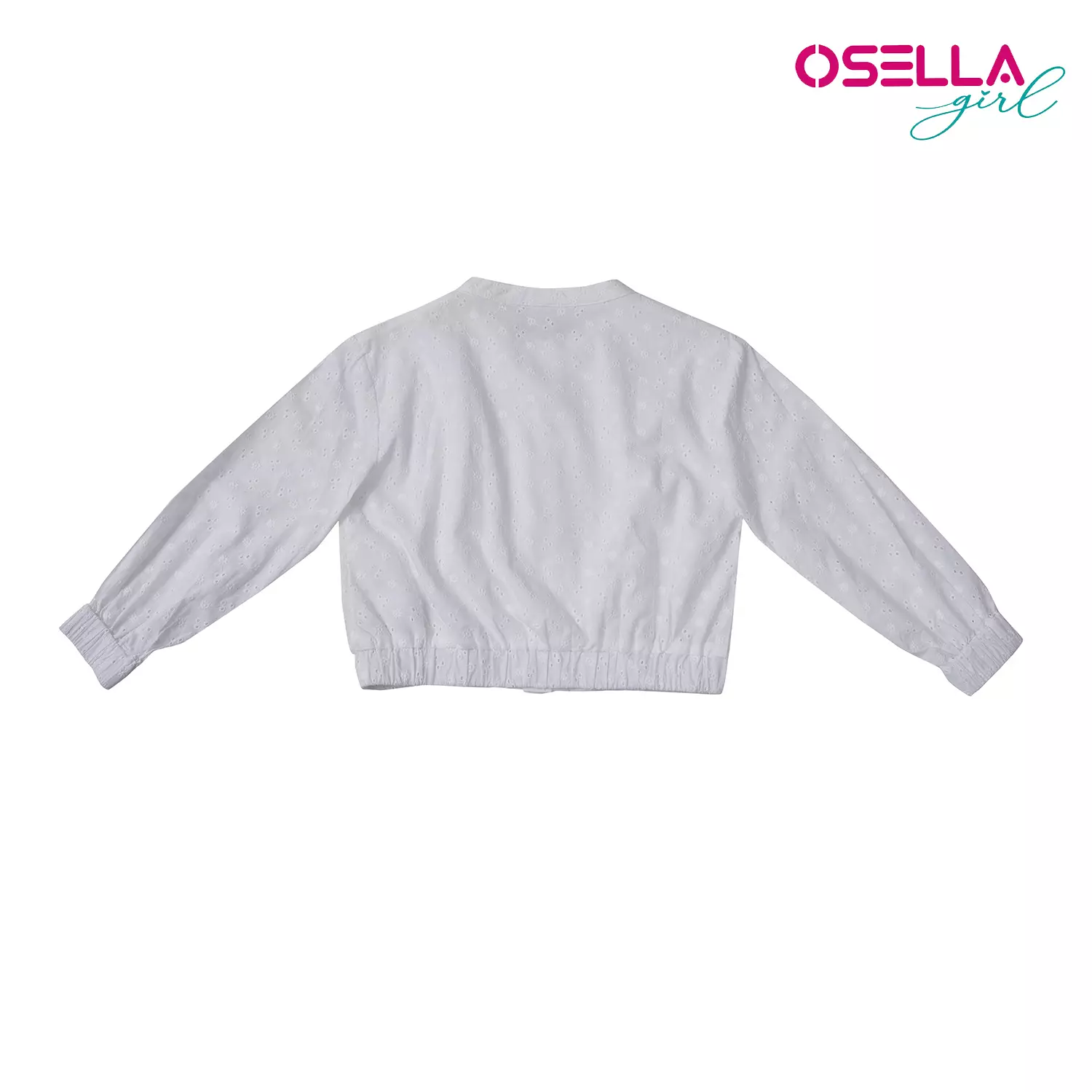 [NEW] Osella Lace Bomber Jacket In White 2361500601 | Jaket Anak Perempuan