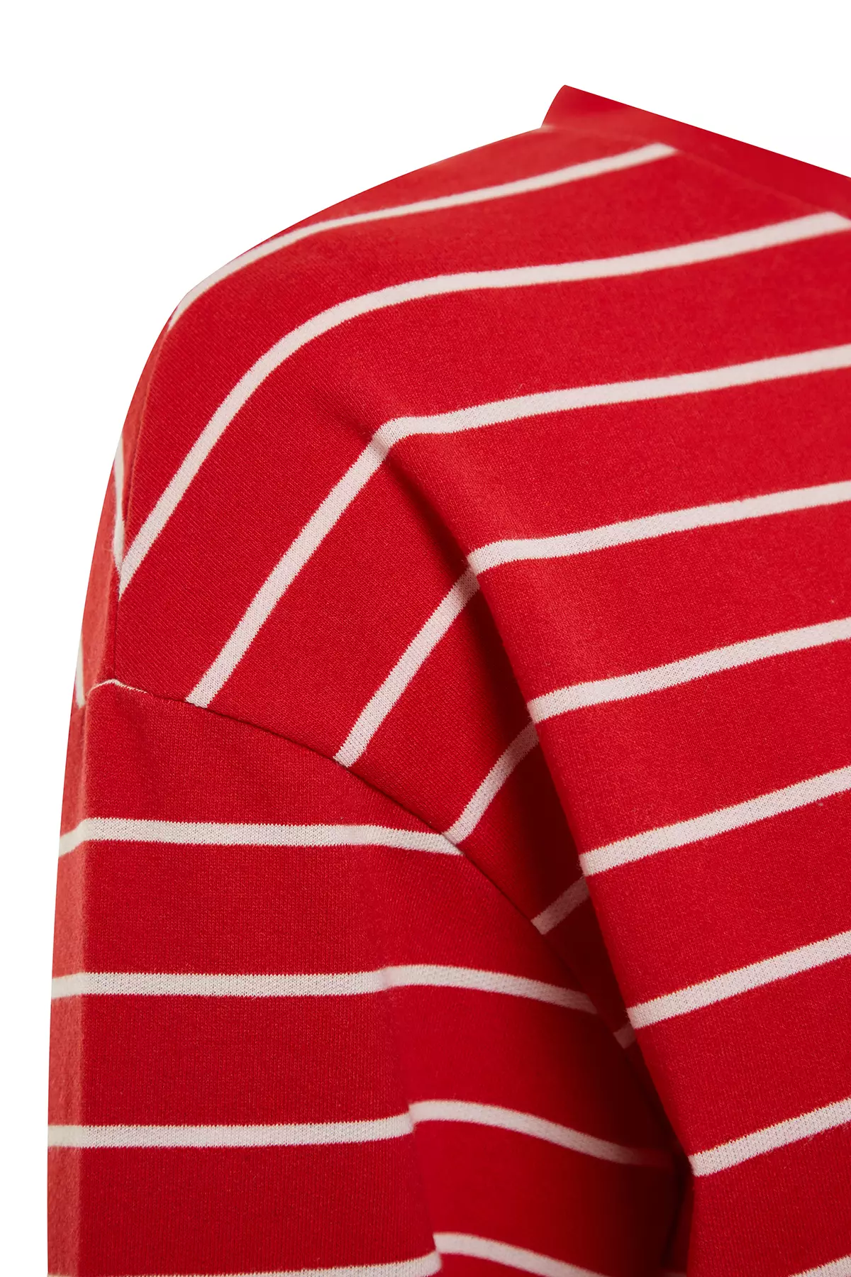 Striped Oversized Sweatshirt