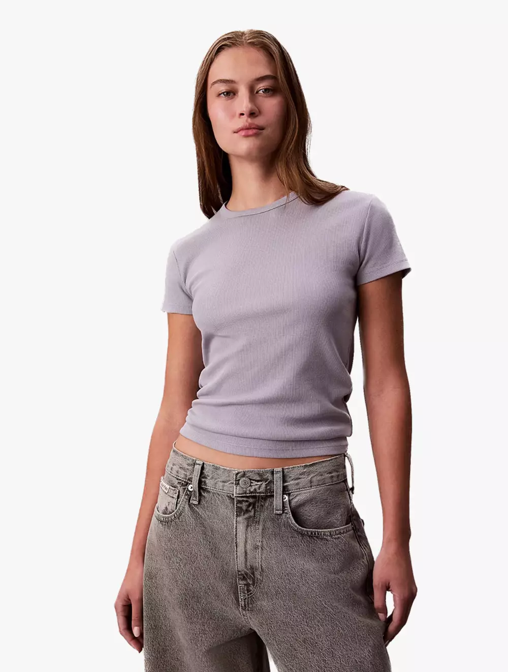 Calvin Klein - Cotton Contour Rib T-Shirt