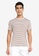 H&M multi and beige Round-Necked T-Shirt Slim Fit 7425AAAA4F9A47GS_1