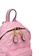 MOSCHINO pink Quilted Logo Backpack 6ED01AC1D66C42GS_3