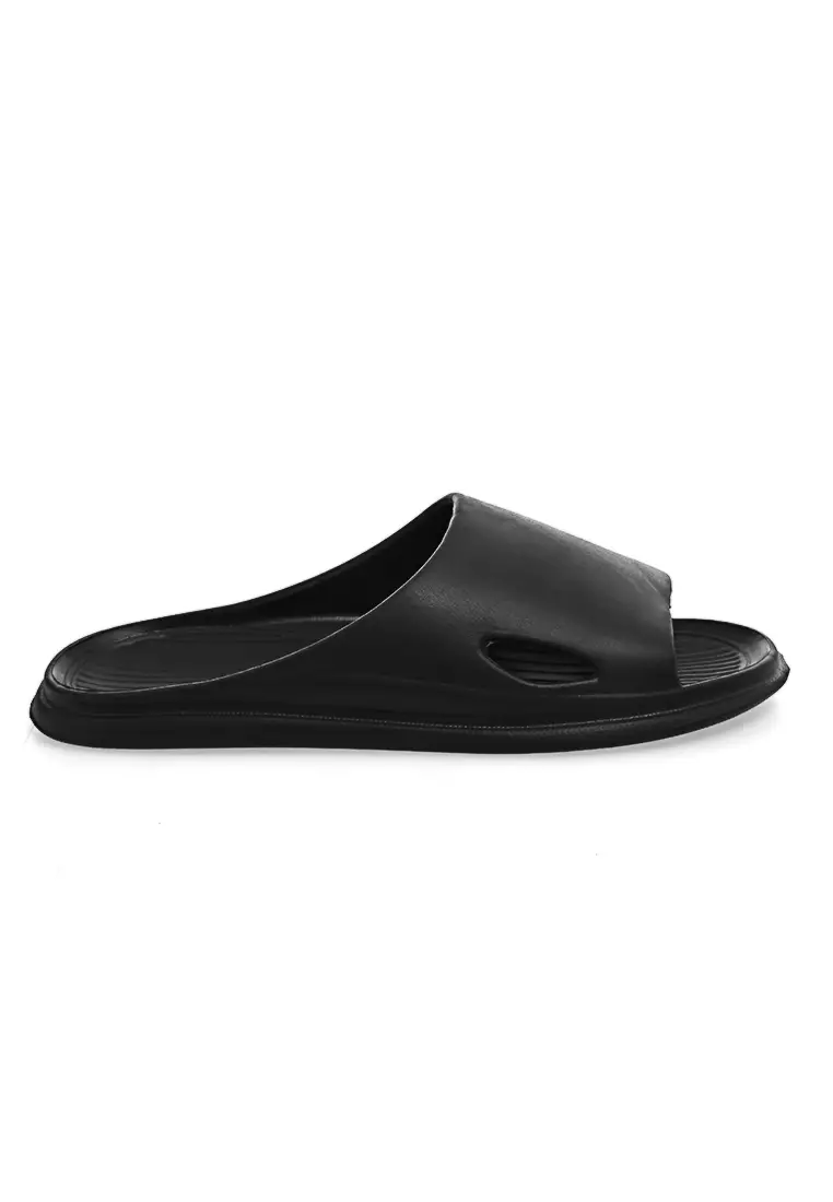 Coots Sandal Rumah Unisex Anti-Slip Slipper Casual Comportable Material EVA Soft ORIGINAL - Black