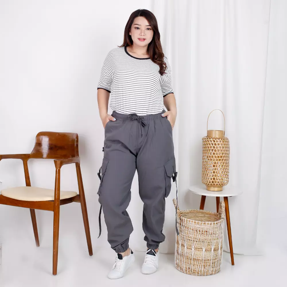 OKECHUKU Artha Bigsize Celana Cargo Big Size Celana Panjang Bigsize