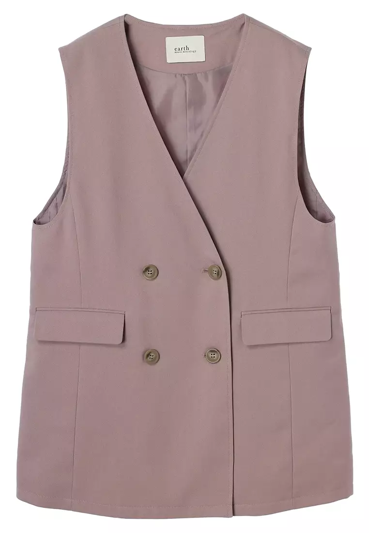Earth Music & Ecology - Suzu Vest Pink Beige