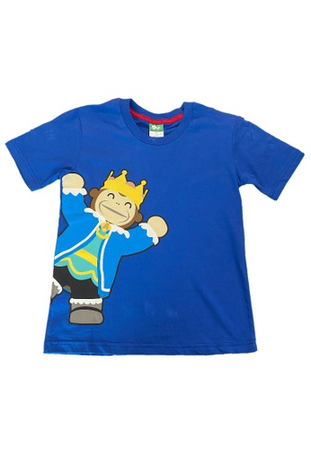 Didi and Friends Kids Round Neck Short Sleeve T-Shirt - Blue D1289KAED09CCCGS_1