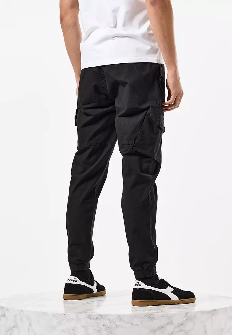 MENS BLACK PIANEMO RIPSTOP PANT