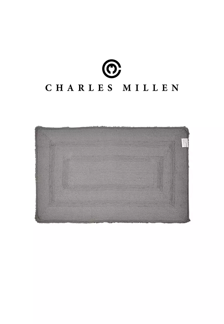 CMSG Charles Millen Signature Maxell with Anti slip Tufted Mat/ Bath Mat/  50x 80cm 720g.