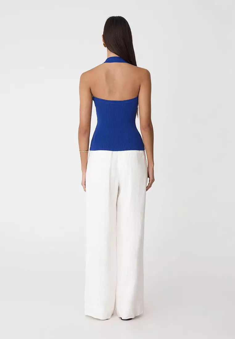 Chantell Halter Knit Top