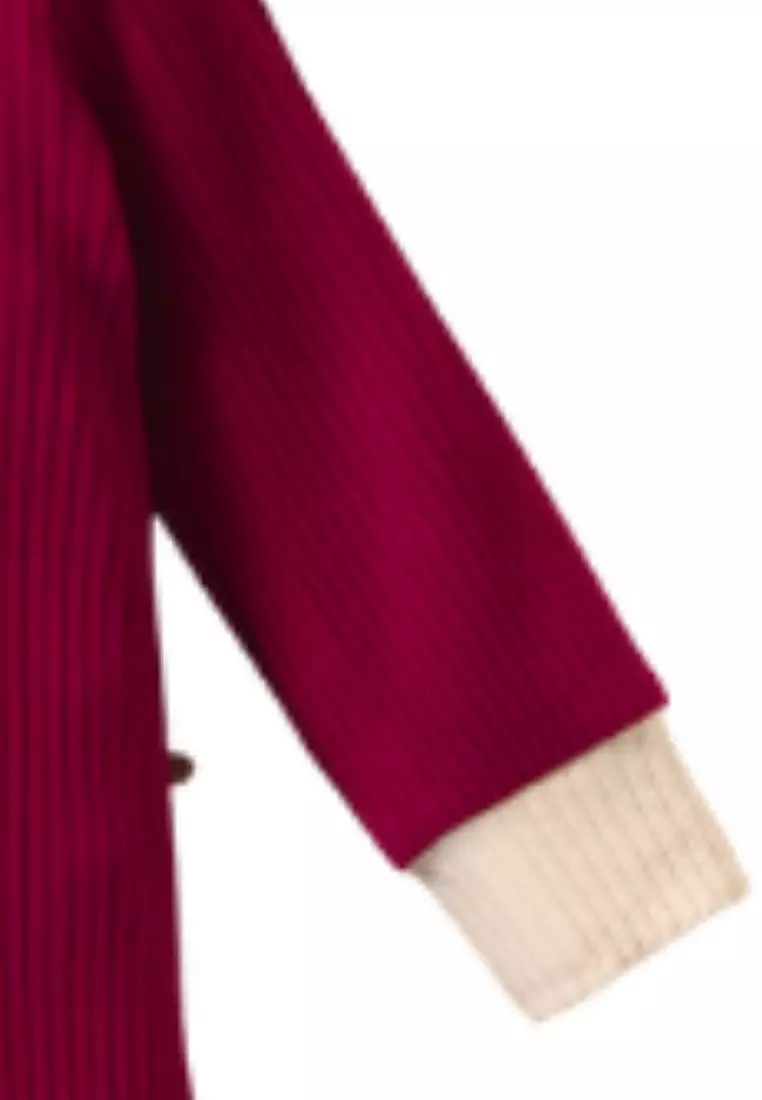 Poo Romper - Red