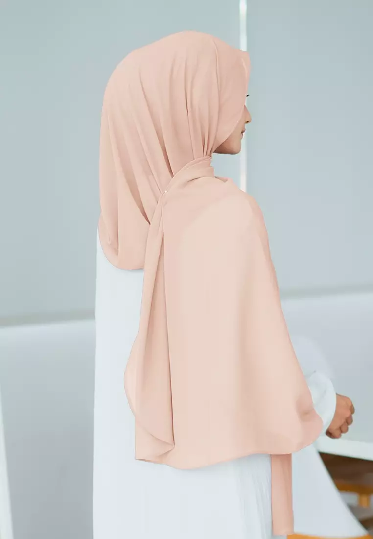 HIJAB INSTAN SAFFA - LIGHT PEACH