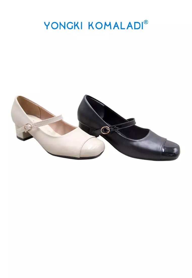 [ ORIGINAL ] YONGKI KOMALADI PANTOFEL OL-YSL1129-24 BEIGE