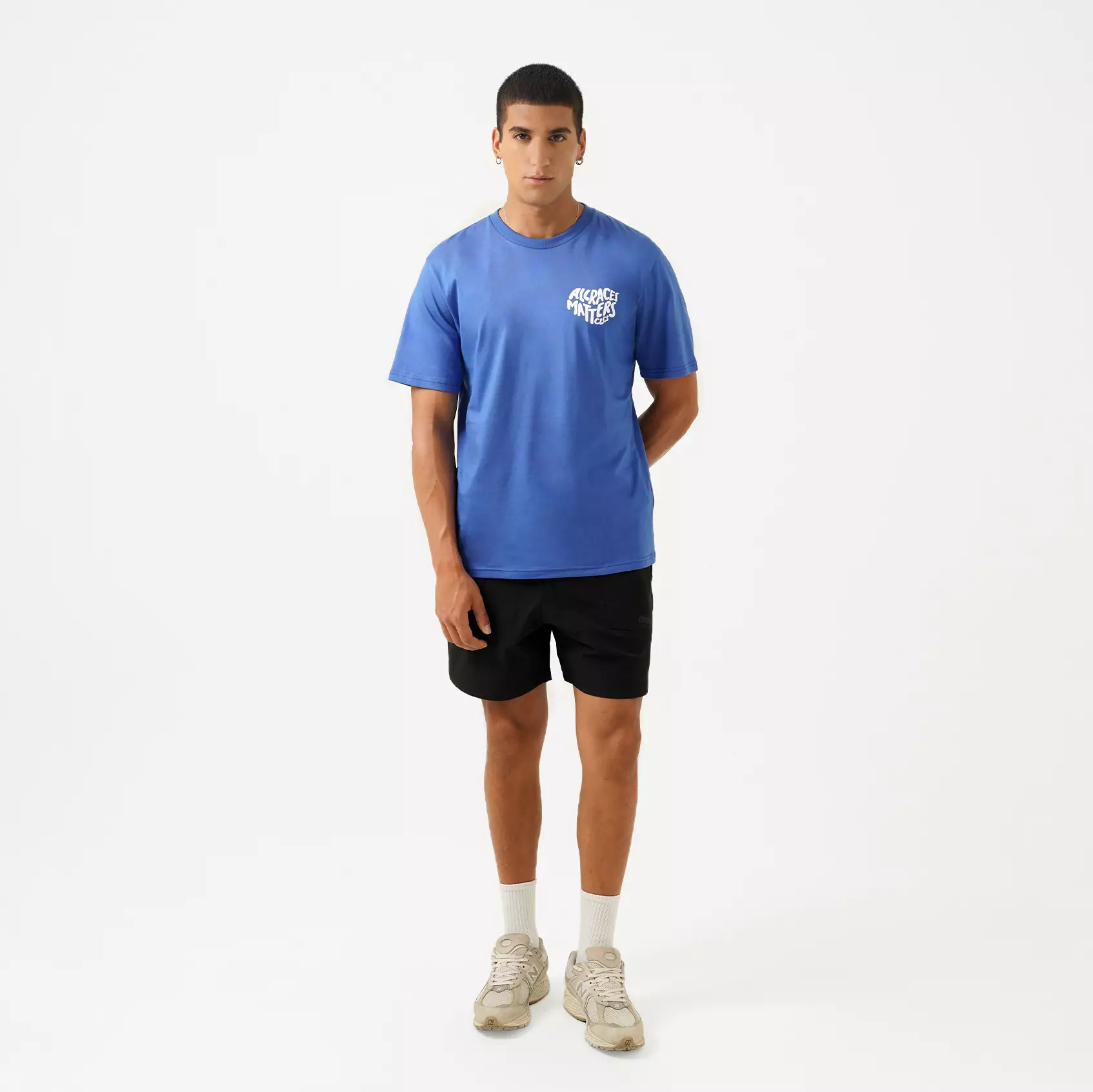 CELCIUS Kaos Lengan Pendek Reguler Fit LIN001338C Biru