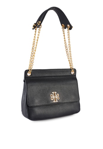 Buy Tory Burch Britten Flap Shoulder Bag Nt 2021 Online Zalora Singapore