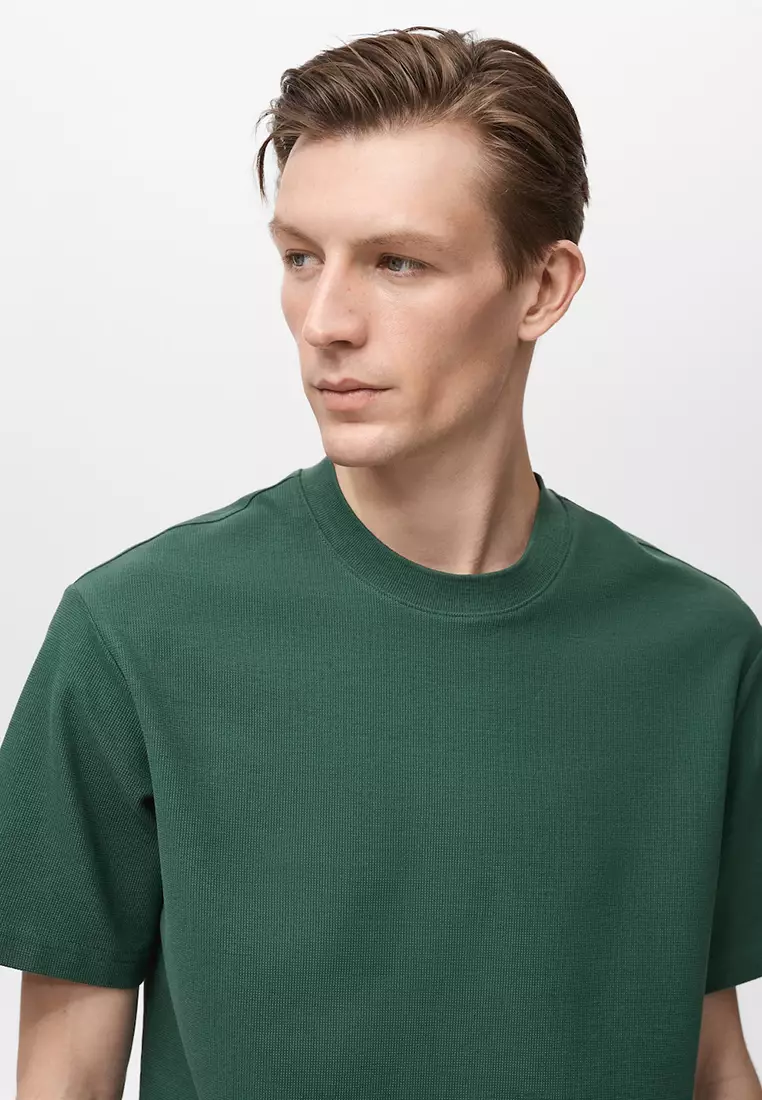 Regular-Fit Textured T-Shirt