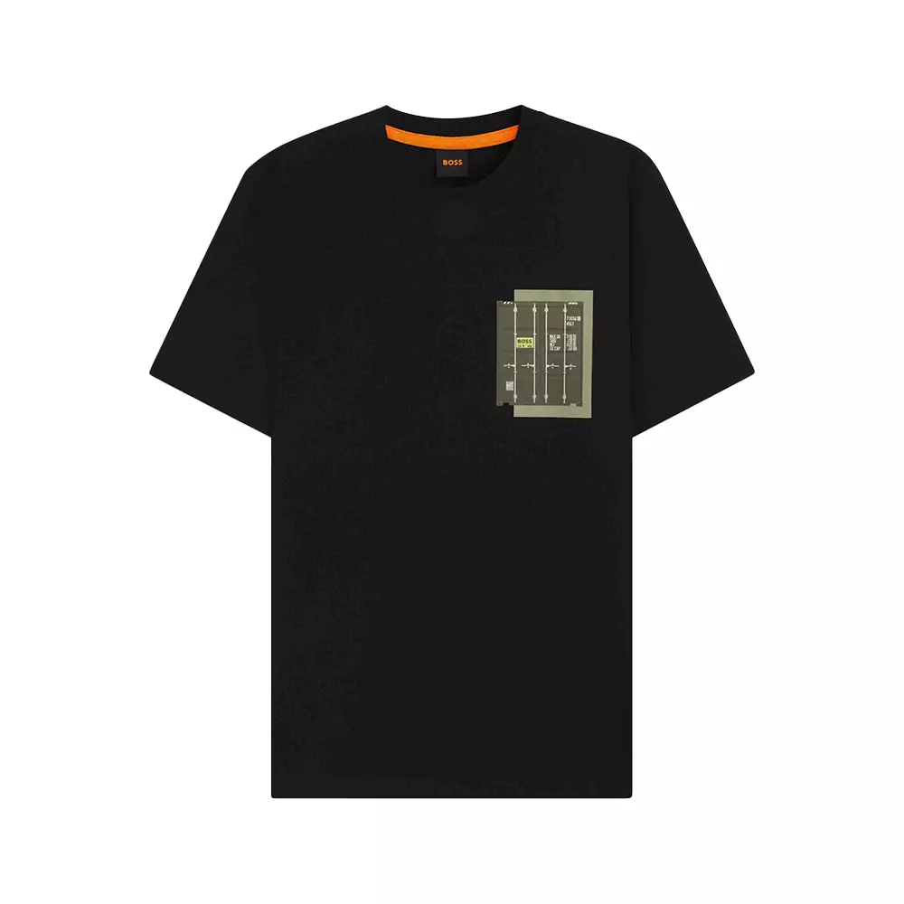 Jual Hugo Boss Container Logo T-Shirt Black Original 2025 | ZALORA ...