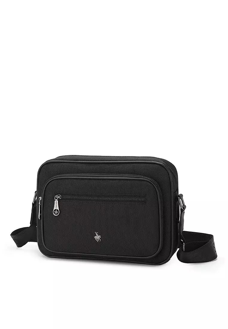 Men's Sling Bag / Crossbody Bag - Black