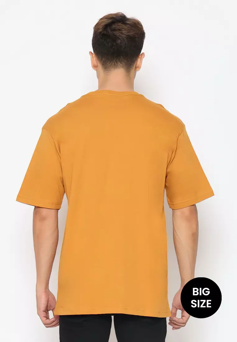 POLICE T-Shirt Cotton Combed Big Size Pria 2078280281