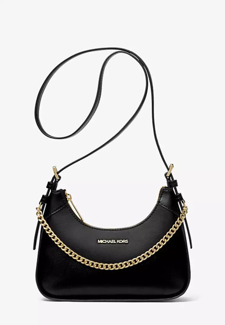 Jual MICHAEL KORS Michael Kors Wilma Small Leather Crossbody Bag